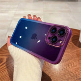 Gradient Rainbow Clear Case for iPhone